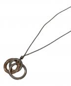 TIFFANY & Co.ティファニー）の古着「トリプルインターロッキングネックレス」