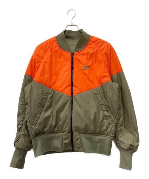 NIKE（ナイキ）NIKE (ナイキ) Reversible AF1 Woven JKT MA-1 カーキ サイズ:Mの古着・服飾アイテム