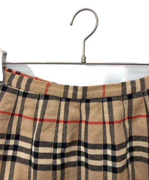Burberry's（バーバリー）Burberry's (バーバリーズ) ノヴァチェックスカート ブラウン サイズ:Mの古着・服飾アイテム