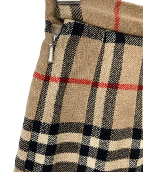 Burberry's（バーバリー）Burberry's (バーバリーズ) ノヴァチェックスカート ブラウン サイズ:Mの古着・服飾アイテム