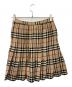 Burberry's (バーバリーズ) ノヴァチェックスカート ブラウン サイズ:M：5000円