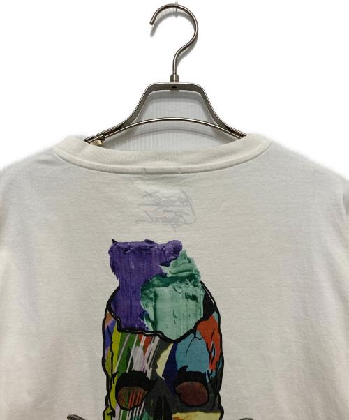 Denham（デンハム）Denham (デンハム) プリントTシャツ ホワイト サイズ:XLの古着・服飾アイテム