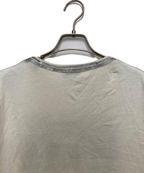DIESEL（ディーゼル）DIESEL (ディーゼル) ロゴTシャツ グレー サイズ:Lの古着・服飾アイテム
