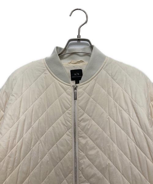 ARMANI EXCHANGE（アルマーニ エクスチェンジ）ARMANI EXCHANGE (アルマーニ エクスチェンジ) ダウンコート ホワイト サイズ:Sの古着・服飾アイテム