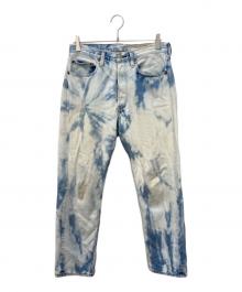 orSlow（オアスロウ）の古着「105Wタイダイデニムパンツ」｜インディゴ