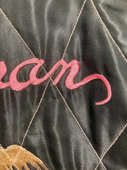 東洋エンタープライズ（トウヨウエンタープライズ）東洋エンタープライズ (トウヨウエンタープライズ) ROARING TIGER×EAGLE DRAGON スカジャン ブルー×ブラック サイズ:不明の古着・服飾アイテム