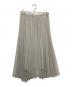 23区 (ニジュウサンク) チュール プリーツ スカート ベージュ サイズ:SIZE 44：4000円