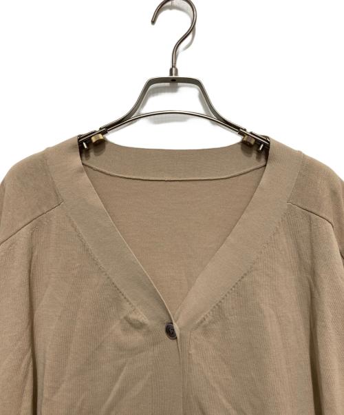 Spick and Span（スピック＆スパン）Spick and Span (スピックアンドスパン) ２WAYオーバーサイズカーディガン ベージュ サイズ:不明の古着・服飾アイテム