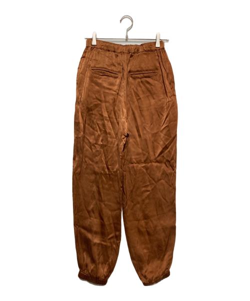 Ron Herman（ロンハーマン）Ron Herman (ロンハーマン) サテンイージーパンツ ブラウン サイズ:Sの古着・服飾アイテム