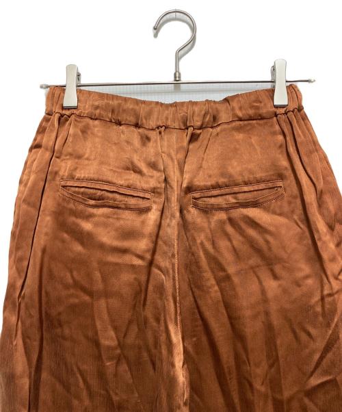 Ron Herman（ロンハーマン）Ron Herman (ロンハーマン) サテンイージーパンツ ブラウン サイズ:Sの古着・服飾アイテム