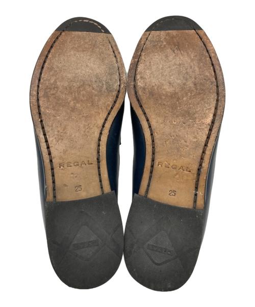 REGAL（リーガル）REGAL (リーガル) ビットローファー ネイビー サイズ:25㎝の古着・服飾アイテム