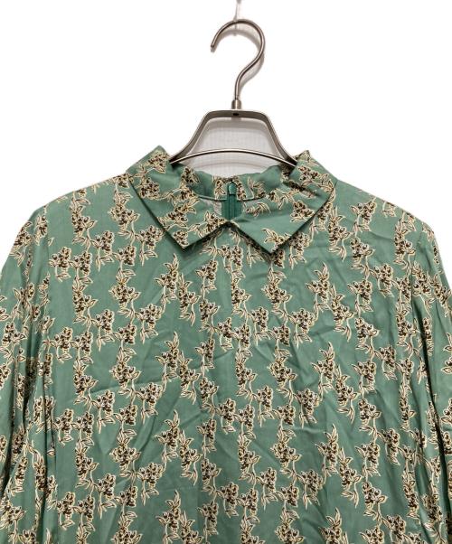 L'EQUIPE（レキップ）L'EQUIPE (レキップ) 半袖ワンピース グリーン サイズ:Mの古着・服飾アイテム