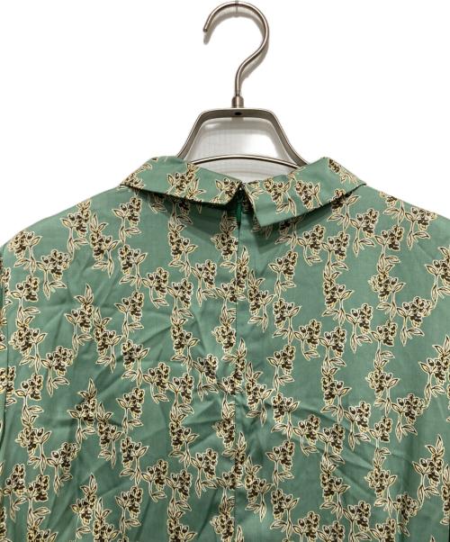 L'EQUIPE（レキップ）L'EQUIPE (レキップ) 半袖ワンピース グリーン サイズ:Mの古着・服飾アイテム