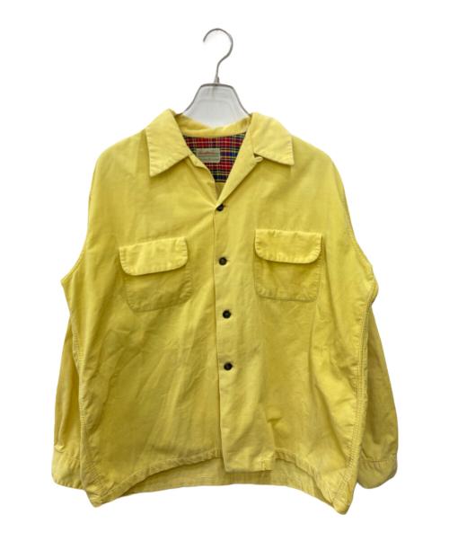 COOPER’S（クーパーズ）COOPER’S (クーパーズ) 50’s開襟コーデュロイシャツ イエロー サイズ:Ⅼの古着・服飾アイテム