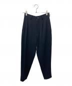 Y'sワイズ）の古着「タックパンツ」｜ブラック