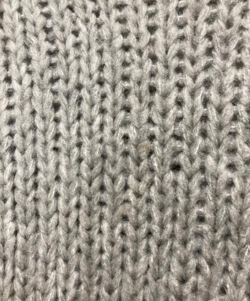 GRACE CONTINENTAL（グレースコンチネンタル）GRACE CONTINENTAL (（グレースコンチネンタル) アルパカ混ニット グレー サイズ:SIZE 36の古着・服飾アイテム