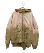 DIESELディーゼル）の古着「G-KAMILAジャケット」｜ピンクベージュ