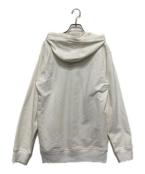 COMME des GARCONS SHIRT（コムデギャルソンシャツ）COMME des GARCONS SHIRT (コムデギャルソンシャツ) プルオーバーパーカー ホワイト サイズ:Lの古着・服飾アイテム