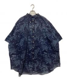 POLO RALPH LAUREN（ポロ・ラルフローレン）の古着「ボタンダウンシャツ」｜ネイビー