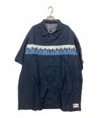 CHAPS RALPH LAURENチャップス ラルフローレン）の古着「半袖シャツ」｜ネイビー