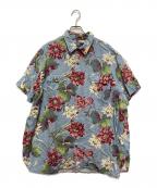 POLO RALPH LAURENポロ・ラルフローレン）の古着「アロハシャツ」｜スカイブルー
