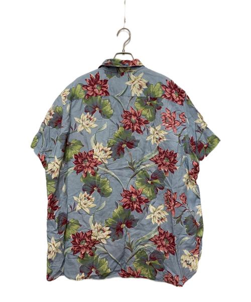 POLO RALPH LAUREN（ポロ・ラルフローレン）POLO RALPH LAUREN (ポロ・ラルフローレン) アロハシャツ スカイブルー サイズ:XXLの古着・服飾アイテム