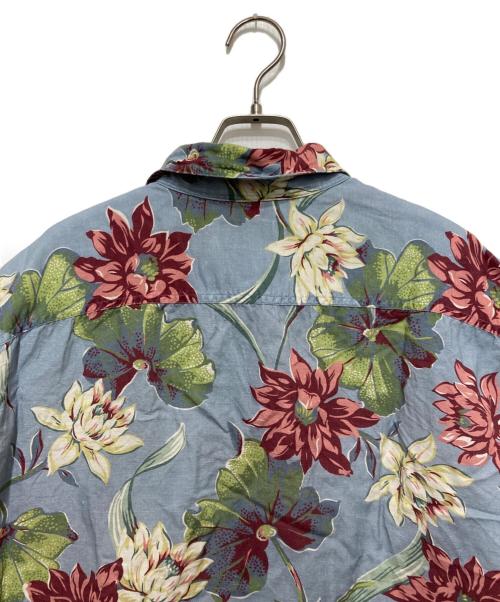 POLO RALPH LAUREN（ポロ・ラルフローレン）POLO RALPH LAUREN (ポロ・ラルフローレン) アロハシャツ スカイブルー サイズ:XXLの古着・服飾アイテム