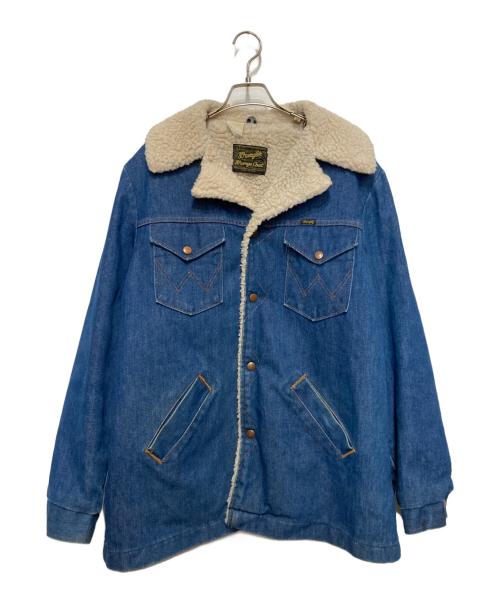 Wrangler（ラングラー）Wrangler (ラングラー) 70’sランチジャケット ブルー サイズ:Lの古着・服飾アイテム