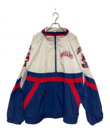 STARTER（スターター）の古着「アノラックパーカー」｜ホワイト×ブルー