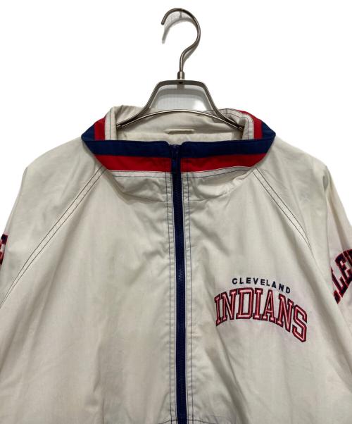 STARTER（スターター）STARTER (スターター) アノラックパーカー ホワイト×ブルー サイズ:XXLの古着・服飾アイテム