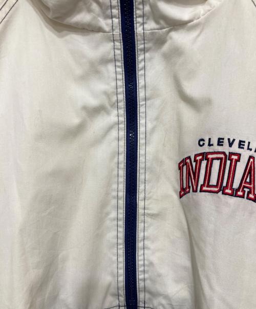 STARTER（スターター）STARTER (スターター) アノラックパーカー ホワイト×ブルー サイズ:XXLの古着・服飾アイテム