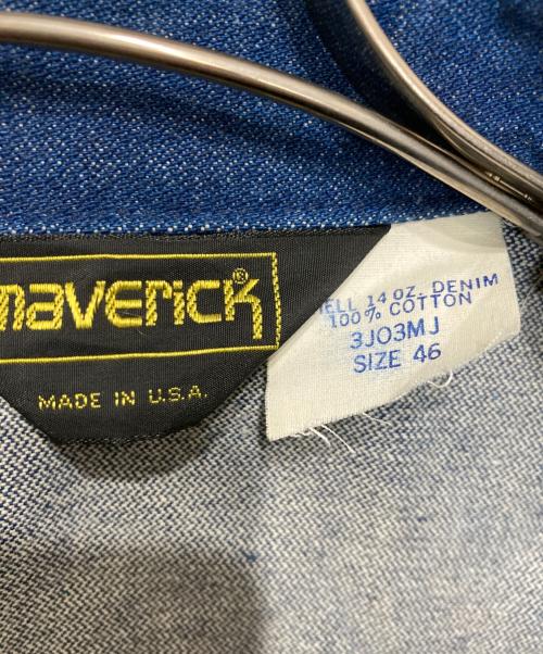MAVERICK（マーベリック）MAVERICK (マーベリック) 70’sデニムジャケット インディゴ サイズ:SIZE 46(実寸身幅60㎝×着丈63㎝）の古着・服飾アイテム