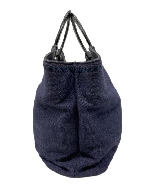 HUNTING WORLD（ハンティングワールド）HUNTING WORLD (ハンティングワールド) ハンドバッグ ネイビーの古着・服飾アイテム