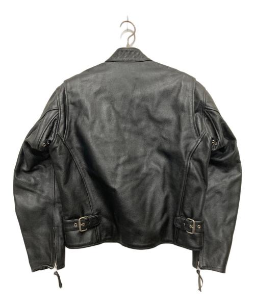 Rookie（ルーキー）Rookie (ルーキー) レザージャケット ブラック サイズ:XLの古着・服飾アイテム