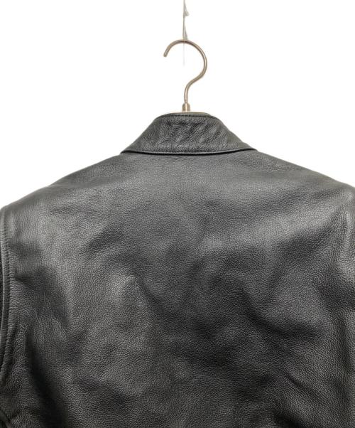 Rookie（ルーキー）Rookie (ルーキー) レザージャケット ブラック サイズ:XLの古着・服飾アイテム
