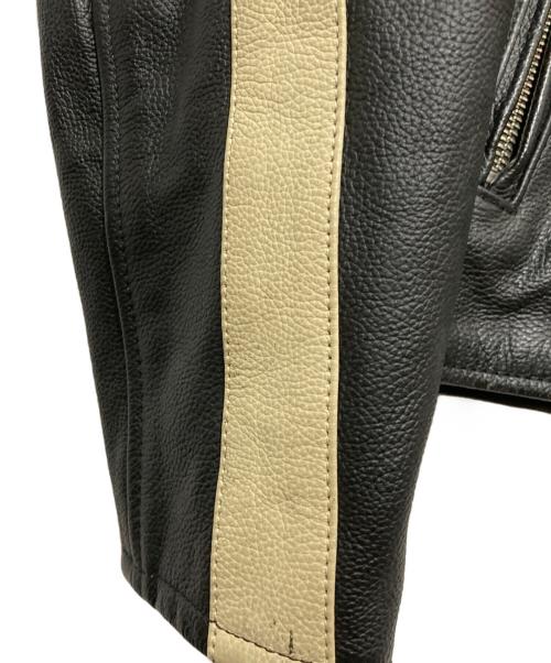 Rookie（ルーキー）Rookie (ルーキー) レザージャケット ブラック サイズ:XLの古着・服飾アイテム