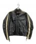 Rookie（ルーキー）の古着「レザージャケット」｜ブラック