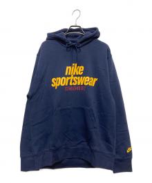 NIKE（ナイキ）の古着「プルオーバーパーカー」｜ネイビー