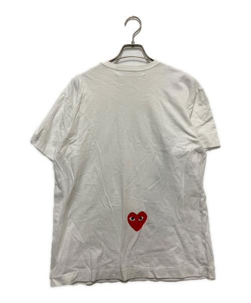 PLAY COMME des GARCONS（プレイコムデギャルソン）PLAY COMME des GARCONS (プレイコムデギャルソン) NIKE (ナイキ) Tシャツ ホワイト サイズ:Lの古着・服飾アイテム