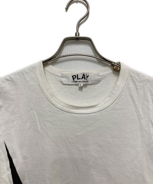 PLAY COMME des GARCONS（プレイコムデギャルソン）PLAY COMME des GARCONS (プレイコムデギャルソン) NIKE (ナイキ) Tシャツ ホワイト サイズ:Lの古着・服飾アイテム