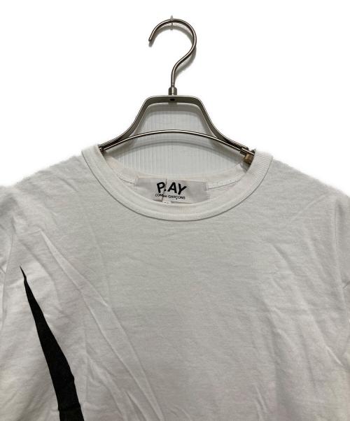 PLAY COMME des GARCONS（プレイコムデギャルソン）PLAY COMME des GARCONS (プレイコムデギャルソン) NIKE (ナイキ) Tシャツ ホワイト サイズ:Mの古着・服飾アイテム