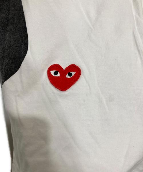PLAY COMME des GARCONS（プレイコムデギャルソン）PLAY COMME des GARCONS (プレイコムデギャルソン) NIKE (ナイキ) Tシャツ ホワイト サイズ:Mの古着・服飾アイテム