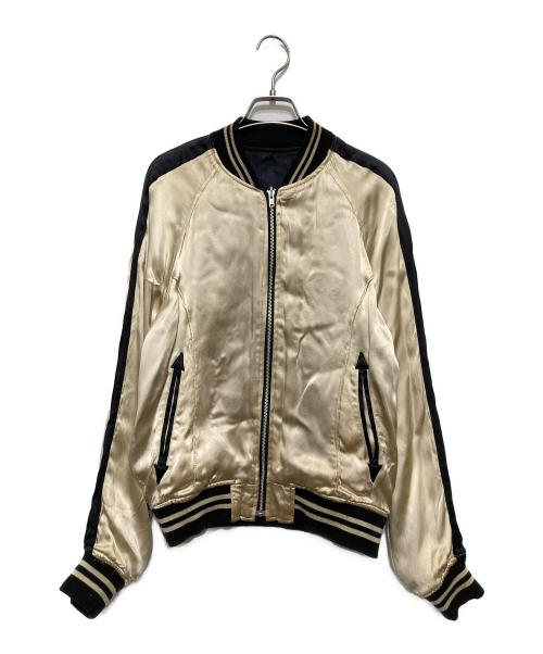 TK MIXPICE（タケオキクチ ミクスパイス）TK MIXPICE (タケオキクチ ミクスパイス) スカジャン ブラック サイズ:Mの古着・服飾アイテム