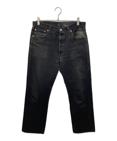 LEVI'S（リーバイス）LEVI'S (リーバイス) 後染め501デニムパンツ ブラック サイズ:W34の古着・服飾アイテム