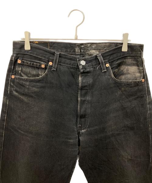 LEVI'S（リーバイス）LEVI'S (リーバイス) 後染め501デニムパンツ ブラック サイズ:W34の古着・服飾アイテム