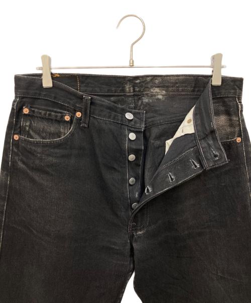 LEVI'S（リーバイス）LEVI'S (リーバイス) 後染め501デニムパンツ ブラック サイズ:W34の古着・服飾アイテム