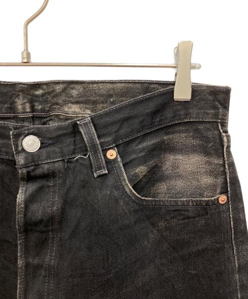 LEVI'S（リーバイス）LEVI'S (リーバイス) 後染め501デニムパンツ ブラック サイズ:W34の古着・服飾アイテム