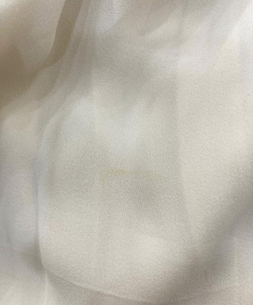 RALPH LAUREN（ラルフローレン）RALPH LAUREN (ラルフローレン) シルクプリーツパンツ アイボリー サイズ:SIZE2の古着・服飾アイテム