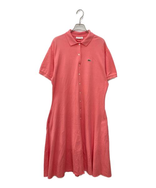 LACOSTE（ラコステ）LACOSTE (ラコステ) ドレスポロ ピンク サイズ:40の古着・服飾アイテム