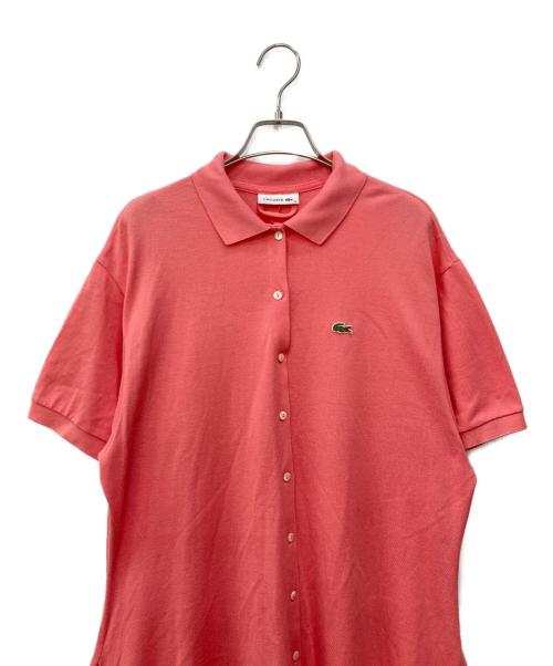 LACOSTE（ラコステ）LACOSTE (ラコステ) ドレスポロ ピンク サイズ:40の古着・服飾アイテム